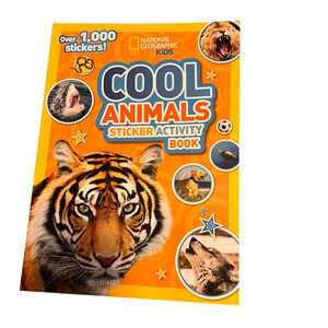 Craft sticker Book "Cool Animals Sticker Activity Book" -National Geographic